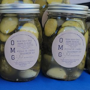 Hemp Garlic Dill Pickles