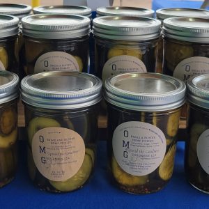 Hemp Bread and Butter Pickles
